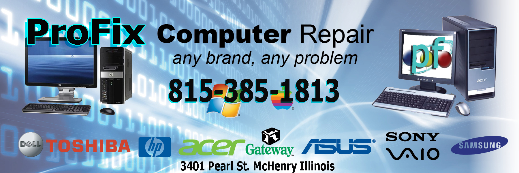 ProFix Computers - Data Recovery - Laptop repair